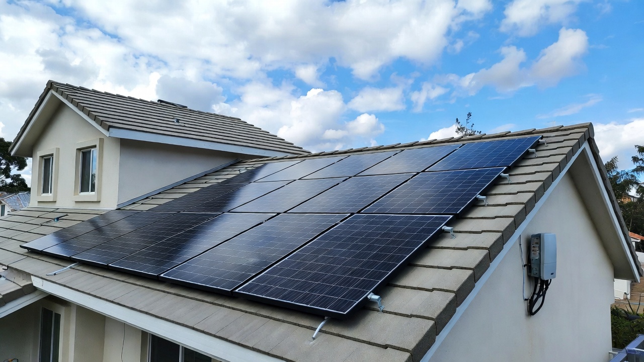 ระบบโซล่าเซลล์ On-Grid 5kW สำหรับบ้านพักอาศัย