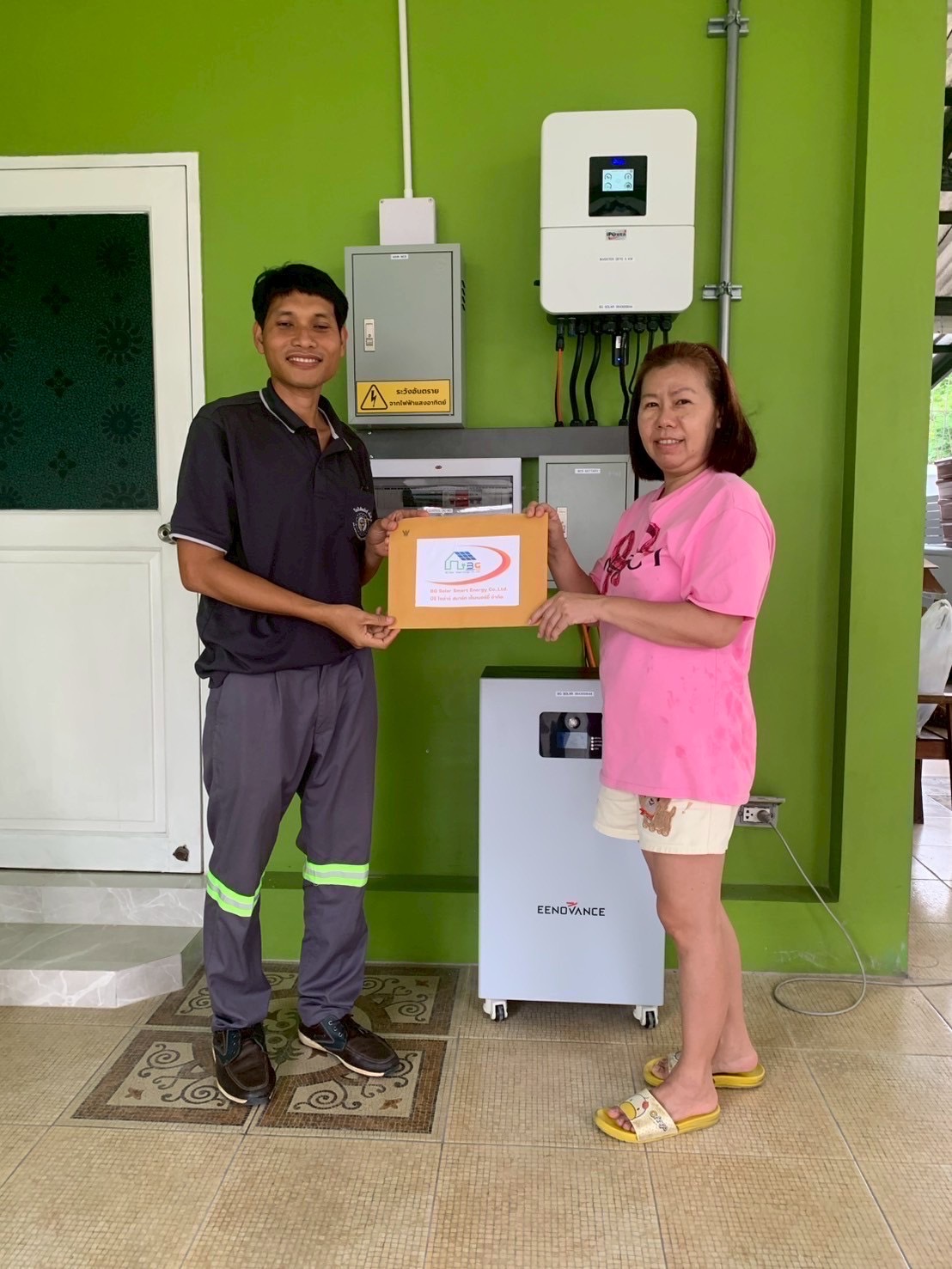 ระบบโซล่าเซลล์ On-Grid 5kW สำหรับบ้านพักอาศัย